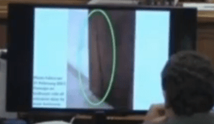 more damage in bedroom