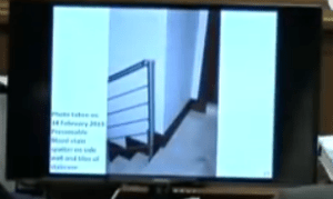 top of stairs looking left