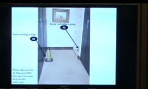 passageway to bathroom