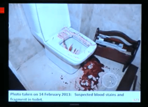 toilet floor location of reeva legs