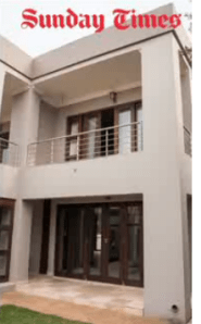 bedroom balcony upstairs