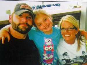 Chad Littlefield and family