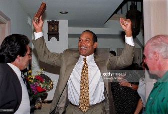OJ celebrating 2