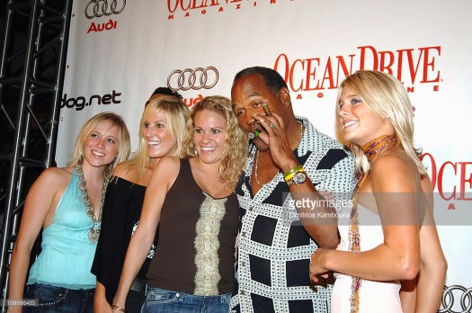 O.J. Simpson and guests
